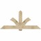 Ekena Millwork Redmond Rough Sawn Timber Gable Bracket, Douglas Fir, 72"W x 33"H x 4"D x 6"F, 11/12 Pitch GBW072X33X0406RED00RDF - alternate 1